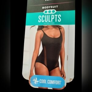 New Maidenform Highwaist Thigh Slimmer Bodysuit Small